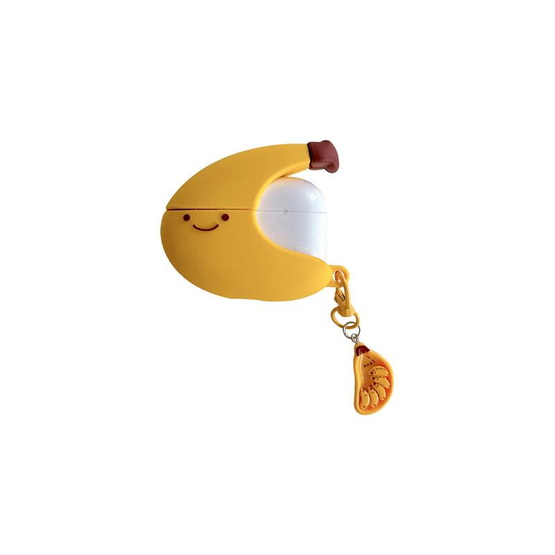Banana for AirPods pro1 apple bluetooth wireless headset cover 1/1 generation cute silicone creative pendant