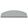 Stair Treads 15 Pcs. 65x24x4 cm Light Gray Semi Circular Large