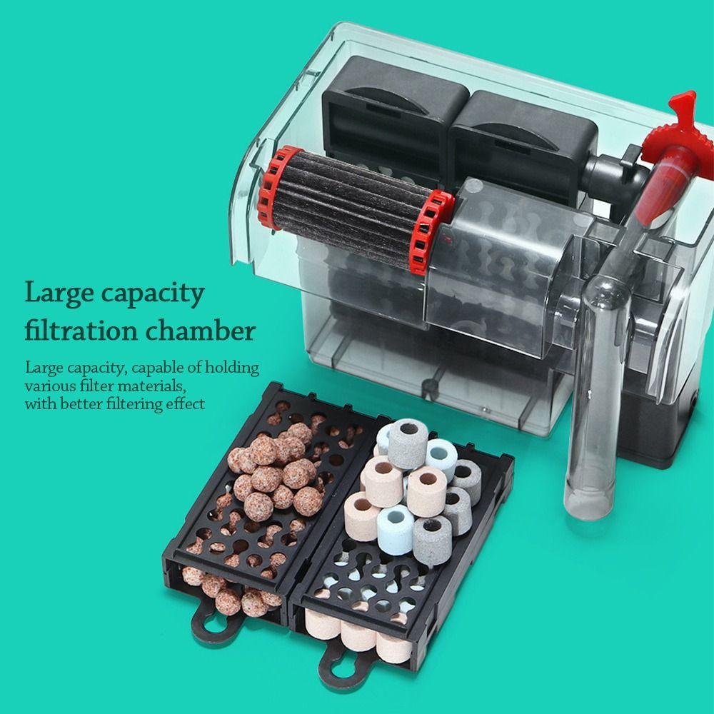 3-в-1 Фильтр для аквариума водопад Циркулирующий Очиститель воды Цикл чистой воды для дома