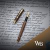 Подарочный набор с перьевой ручкой Wordsworth & Black [Коричневое дерево]