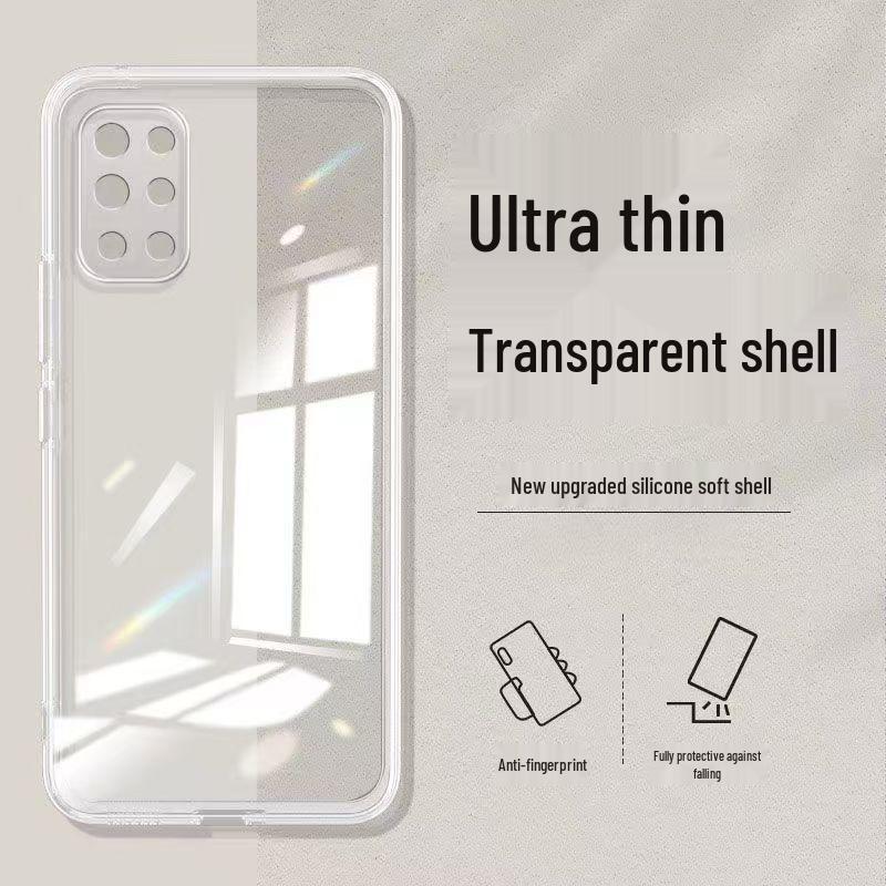 Защитный чехол из жидкого силикона для OnePlus 8T, противоударный - Однотонный, Премиальное ощущение, приятное для кожи, Полное покрытие, Простой стиль