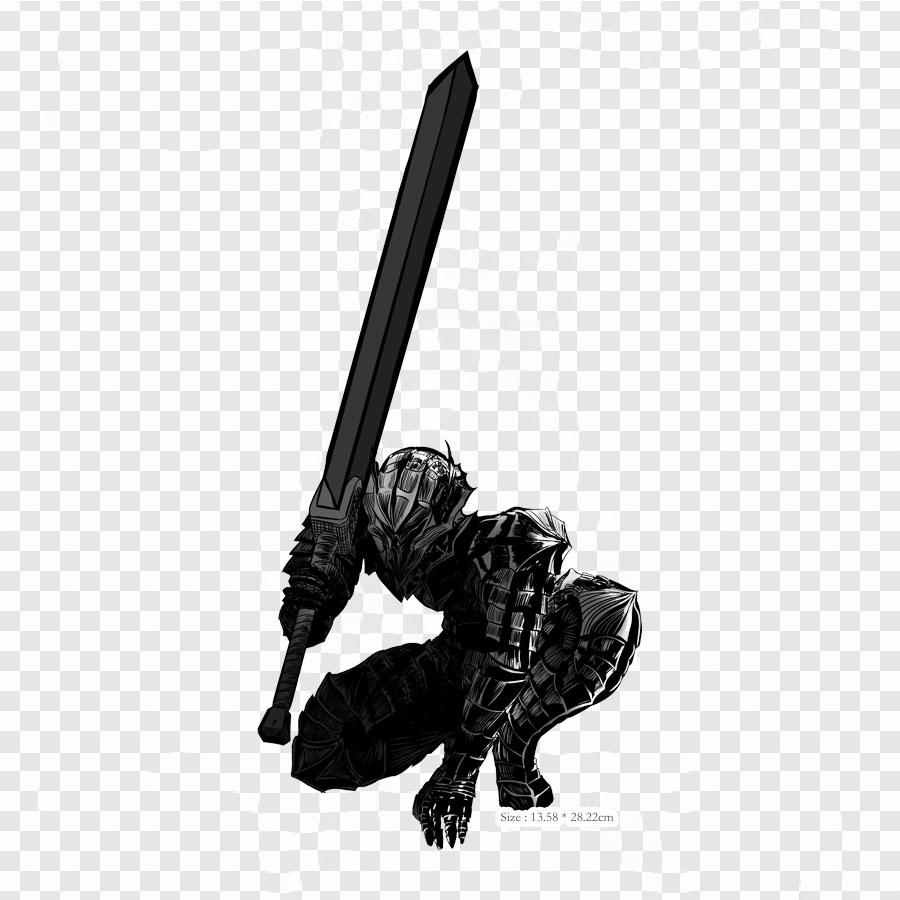 Berserk Guts Griffith Iron On Heat Transfer Printing Vinyl Patches Sticker for Clothes DIY Appliques Washable Patches