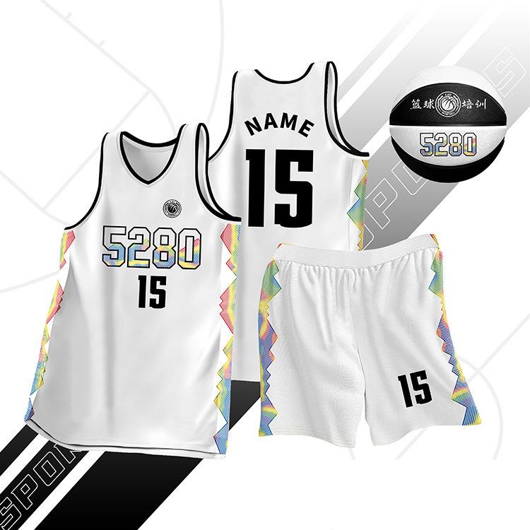 American Basketball Suit, Men'S And Women'S Vest, Children'S Training Suit, Sportswear, Competition Jersey, Digital Printing