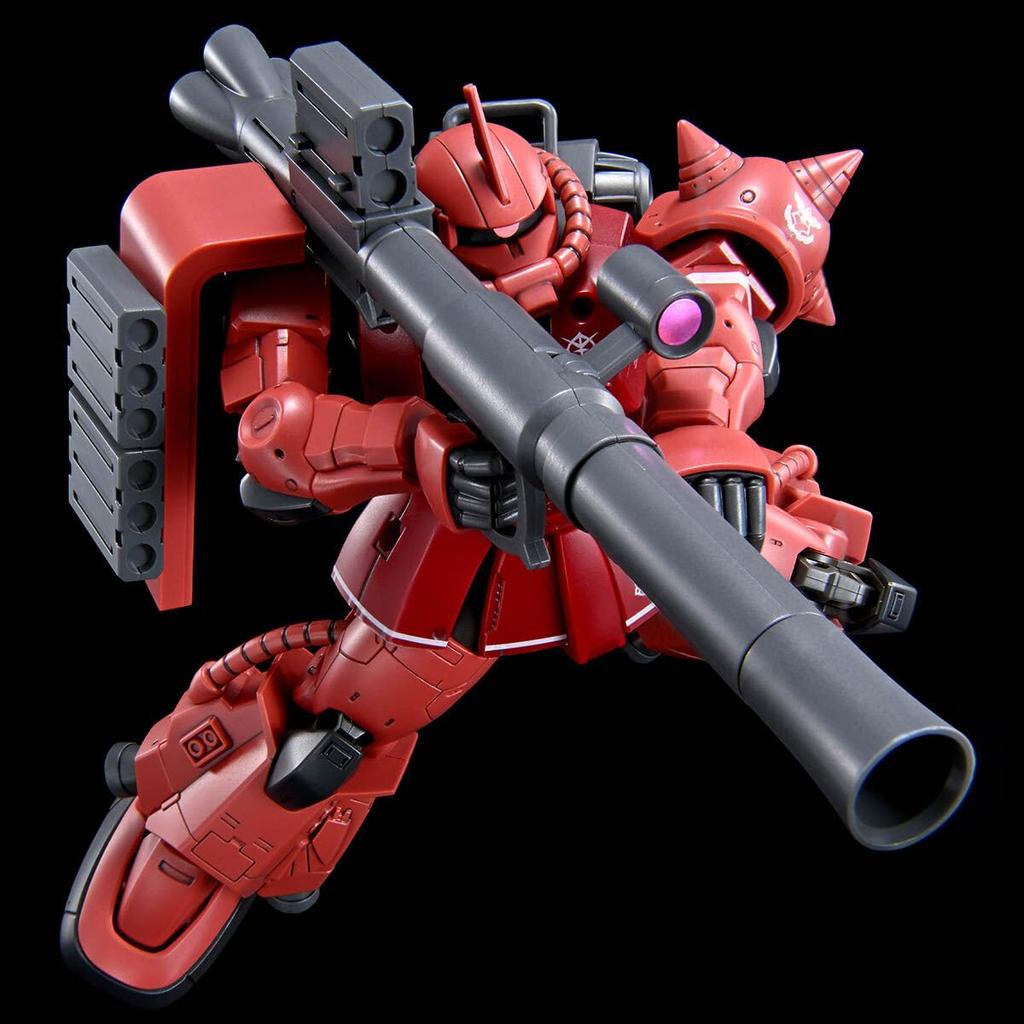 HG 1/144 Char's High Mobility Zaku II Color-Coded Plastic Model