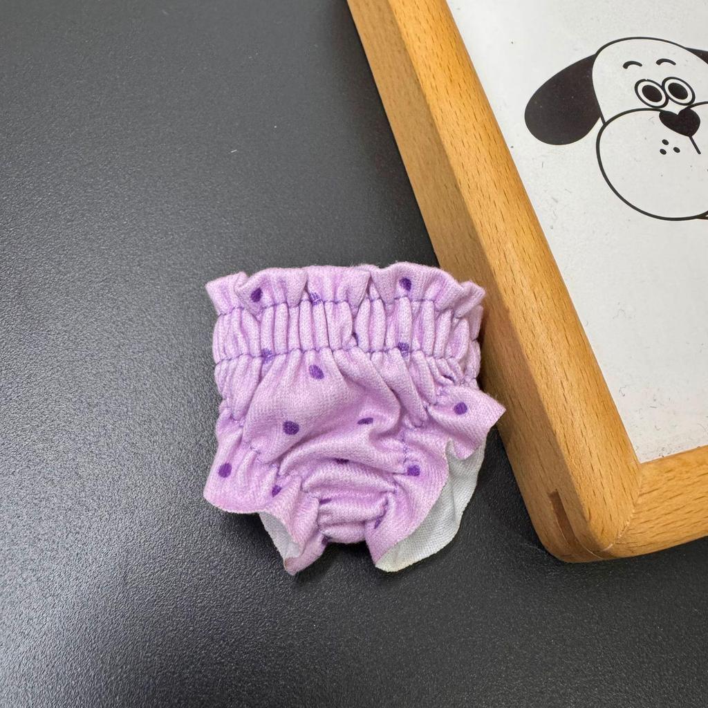 Одежда для кукол Лабубу: Хлопковые брюки и аксессуары для кукол 13-23 см, включая нижнее белье с принтом ладошки и собаки.