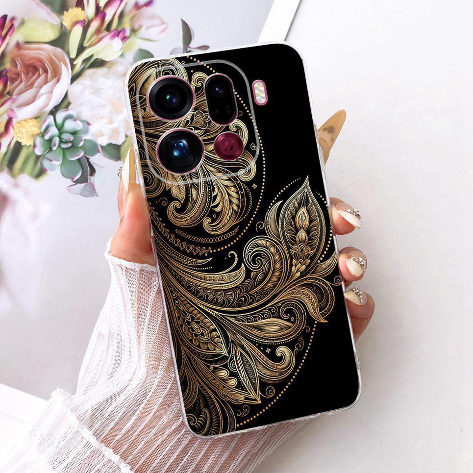 Чехол для телефона Oppo Find X9 X9Pro На Oppo Find X9 Pro Чехол Крутой Дракон Лев Тигр Мультяшная Задняя Крышка Прозрачный Мягкий Силикон Coque