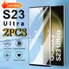 2 шт. закаленное стекло для Samsung galaxy S23 Ultra S22 Plus защитная пленка для экрана телефона Samsung Galaxy S21 Ultra S20 Plus
