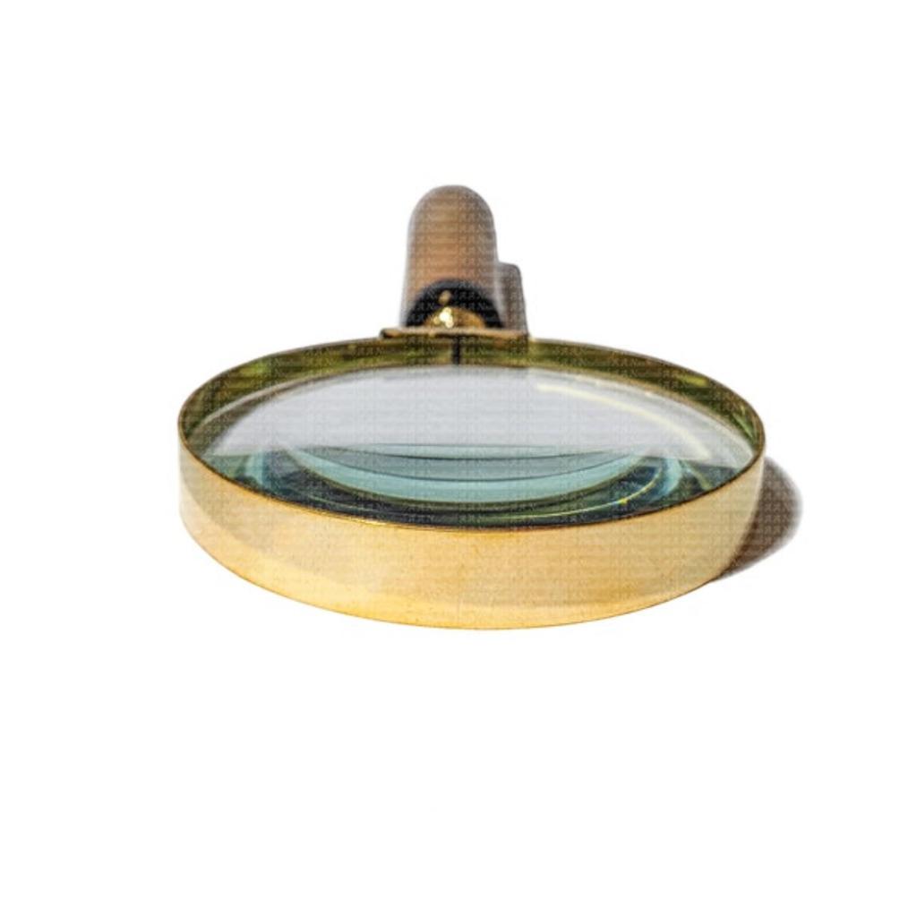 5-кратная лупа с глянцевой ручкой из керамической смолы | Подарки для мальчиков девочек папы мамы пожилых людей, на годовщину день рождения, рождественский декор