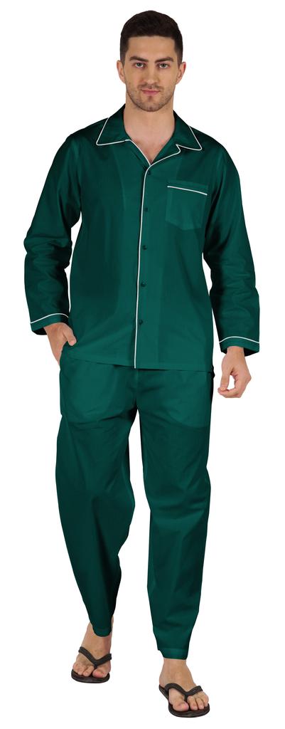 Inkmeso Мужские хлопковые пижамы, однотонная одежда для сна, одежда для дома, пижамный комплект с верхом и низом