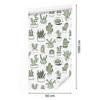 Scandinavian style cacti wallpaper for living room and bedroom 50x1000