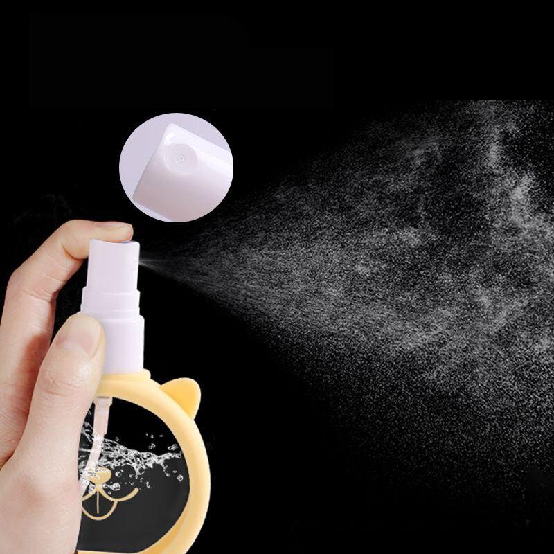 55 мл милый дорожный многоразовый флакон-спрей алкоголь пустой контейнер косметика портативный мультяшный распылитель духов увлажнение