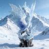 Monster Hunter Game Nergigante World Ice Ancient Dragon Pvc Action Figure Anime Figure Extinction Dragon Model Toys Doll Gift