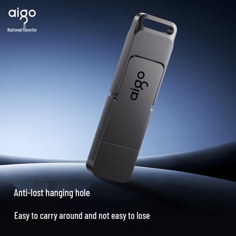AIGO G50 Высокоскоростной SSD-накопитель USB 3.2 с двумя интерфейсами