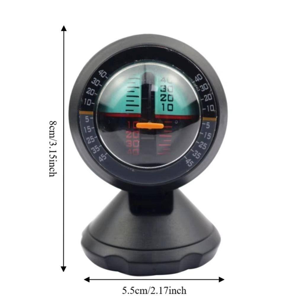 Multifunction Slope Meter Digital Vehicle Compass Inclinometer Auto Universal Compass Automotive