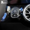 Real Carbon Fiber for Mercedes Benz A Class W177 GLB X247 CLA AMG W247 Car Engine Start Stop Button A Sticker Trim Accessories