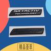 3D Car Styling SKYACTIV TECHNOLOGY For Car Hood Fender Trunk Rear Bonnet Nameplate Decal Emblem Badge Sticker
