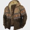 2023 Autumn/Winter Retro Arctic Velvet Hooded Men's Sweatshirt