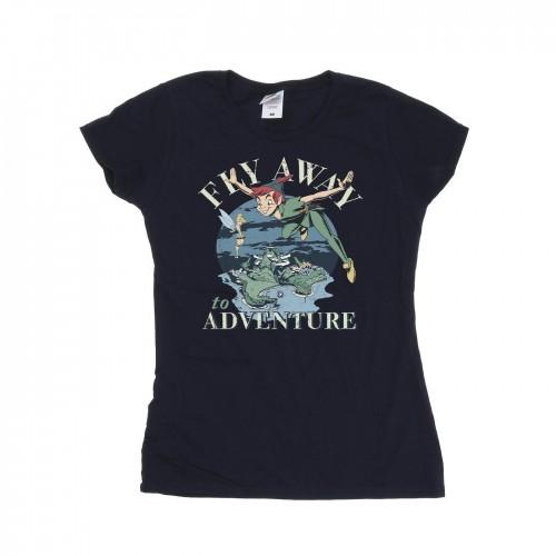 Disney Womens/Ladies Peter Pan Fly Away To Adventure Cotton T-Shirt