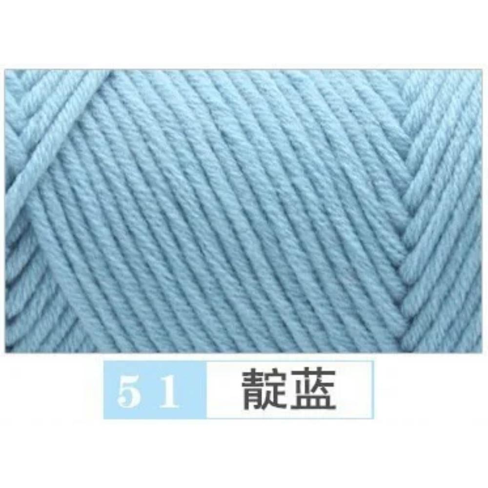 100 г Пряжа Pure Colour Lover Мягкая молочная хлопковая пряжа Шерстяная пряжа 8 сложений Нить для вязания шарфа Шерсть Ручная работа DIY Шарфы Подарок