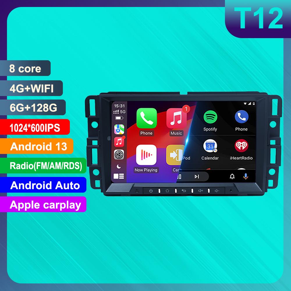 Chevrolet GMC Навигация в автомобиле Android GPS HD Камера заднего вида и CarPlay Плеер
