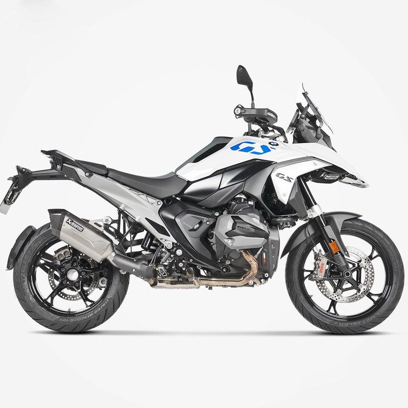 Модификация выхлопной системы R1300GS ADV: Коллектор, Средняя часть, Задняя часть из титанового сплава