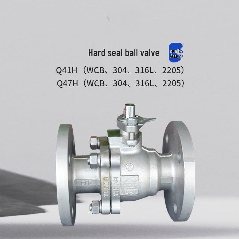 Jundingying 304 High-Temperature Hard Seal Flange Ball Valve