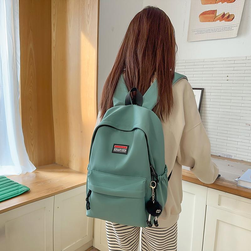 Студенческий школьный рюкзак большой вместимости, легкий нейлоновый рюкзак для путешествий