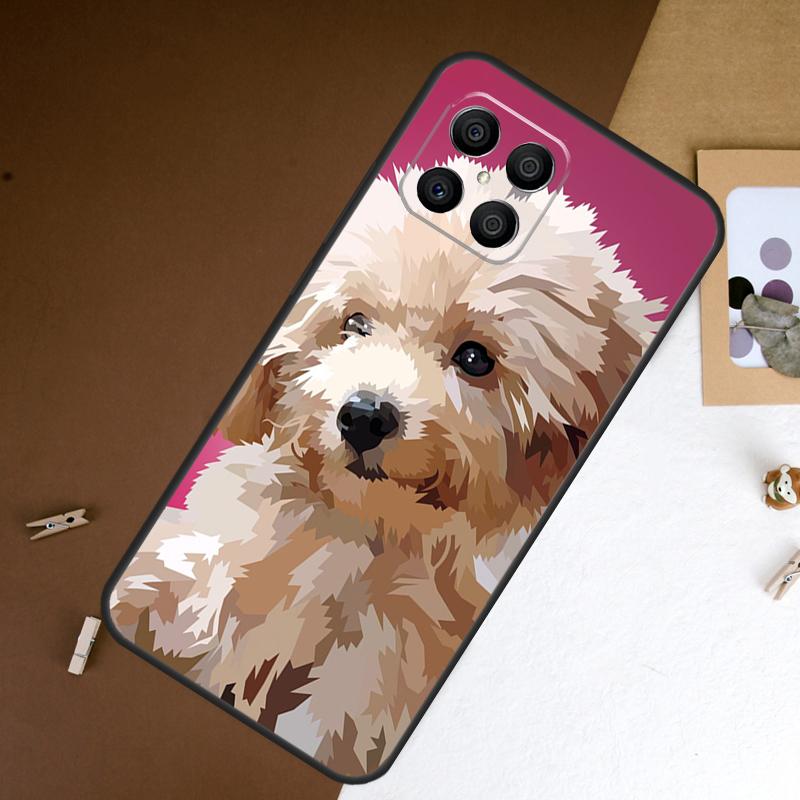 Чехол Мультяшный Пудель для Honor 70 50 90 Lite Magic 6 5 Pro Чехол для Honor X8a X9a X7a X6a X9b X8 X9 X7 8X