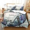 2023 Genshin Impact Bedding Set Single Twin Full Queen King Size Bed Set Aldult Kid Bedroom Duvetcover Sets Girl Bed Sheet Set