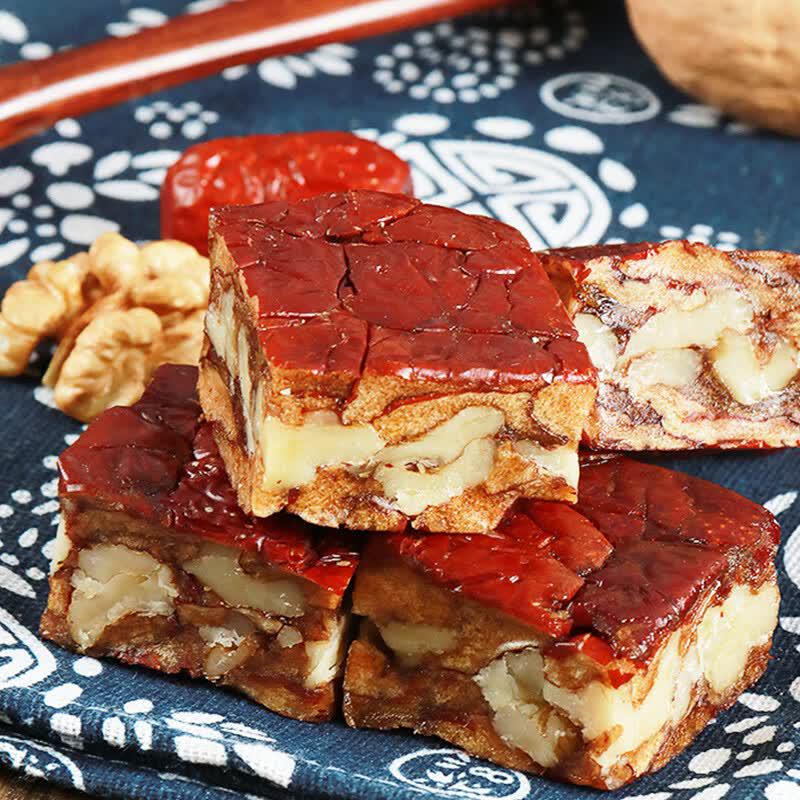 Закуска из лаоцзекоу с финиками и грецкими орехами