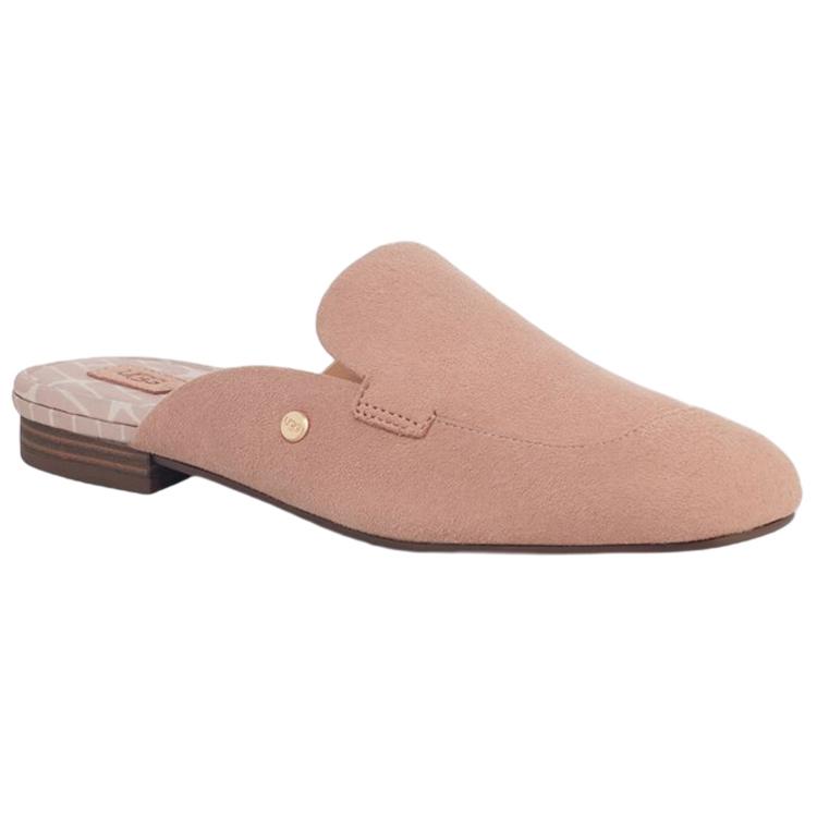 UGG Женские замшевые тапочки Janaya Розовые 1128415-AYS