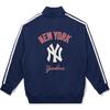 New Era X MLB Нью-Йорк Янкиз Повседневная куртка с вышитой нашивкой с логотипом команды, воротником-стойкой, свободного кроя, унисекс 14529330