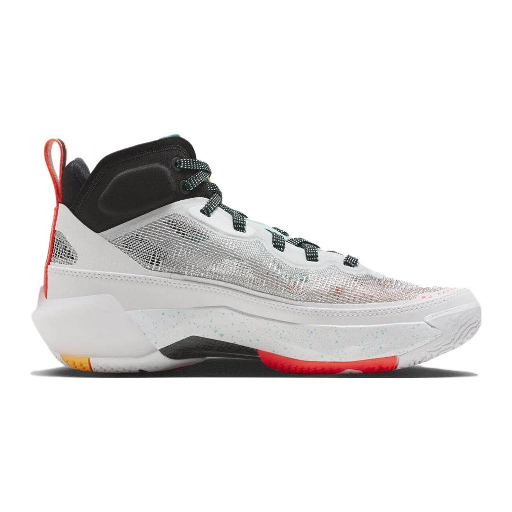 Guo Ailun x Air Jordan 37 PF GS Silver Island Green Детские кроссовки Белый металлик-Серебристый Черный FJ4495-130