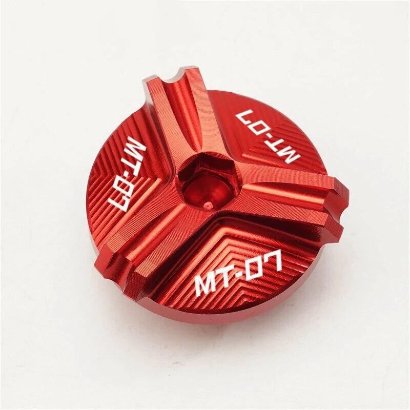 Для Yamaha MT07 TRACER MT-07 2014-2022 крышка цилиндра мотоцикла передняя и задняя крышка бачка тормозной жидкости, крышка маслозаливной горловины