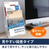 ПРЕМИУММ Стенд для каталогов A4 4 яруса Стенд для брошюр Настольный Настенный Акриловая стойка для листовок и брошюр