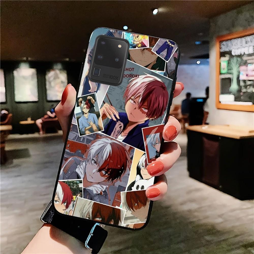 Чехол для телефона My Hero Academia Шото Тодороки Для Samsung S 9 10 20 21 22 23 30 23 24 plus lite Ultra FE S10lite Fundas