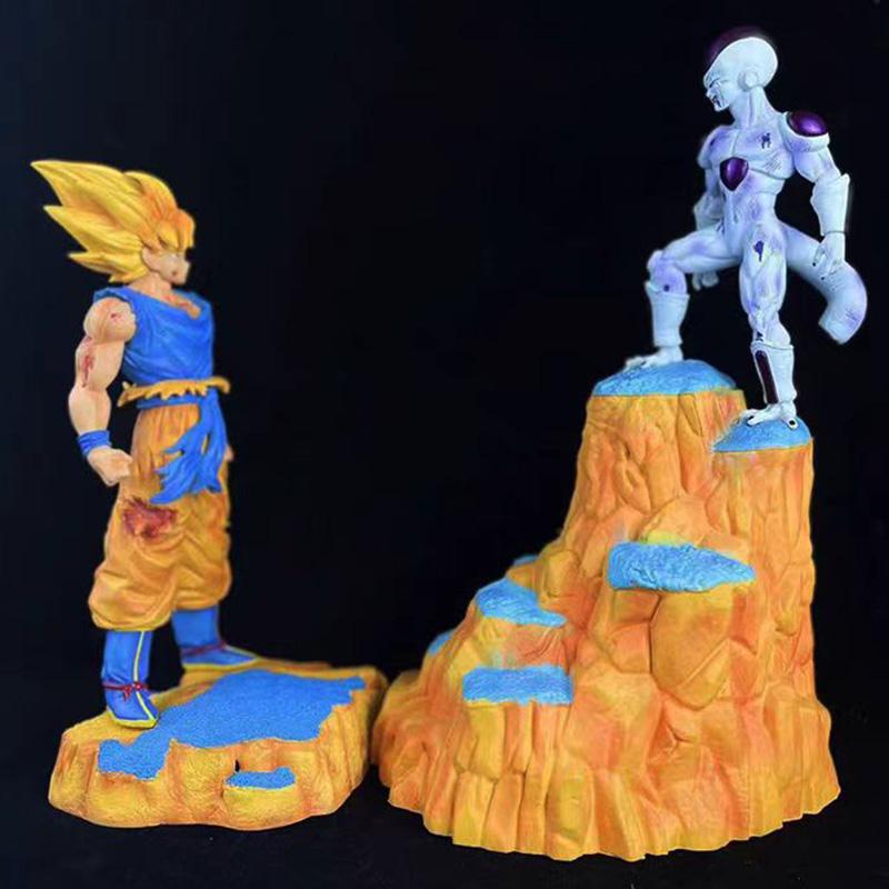 Anime Drogan Boll Z Namek Son Gocool Vs Frieza Figurine Pvc Action Figures Gk Statue Collection Model Toy Gifts