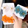 Petals Gifts For Women Girls Acrylic Resin 1 Pair Drop Earrings Accessories Jewelry Studs Earrings