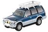 Tomica Limited Vintage Neo Масштаб 1:64 LV-N206a Mitsubishi Pajero Средняя крыша Широкий VR с дополнительными деталями, Модель 1994 года, Сине-серебристый, Готовый
