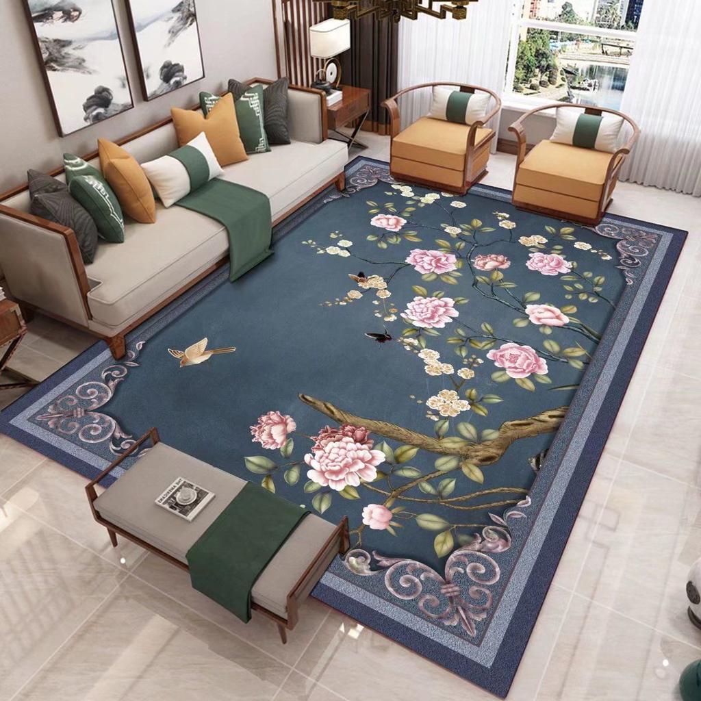 New Chinese Living Room Carpet Carpet Large Area Full Floor Mat Entrance Door Carpet Bedroom Bedside Carpet