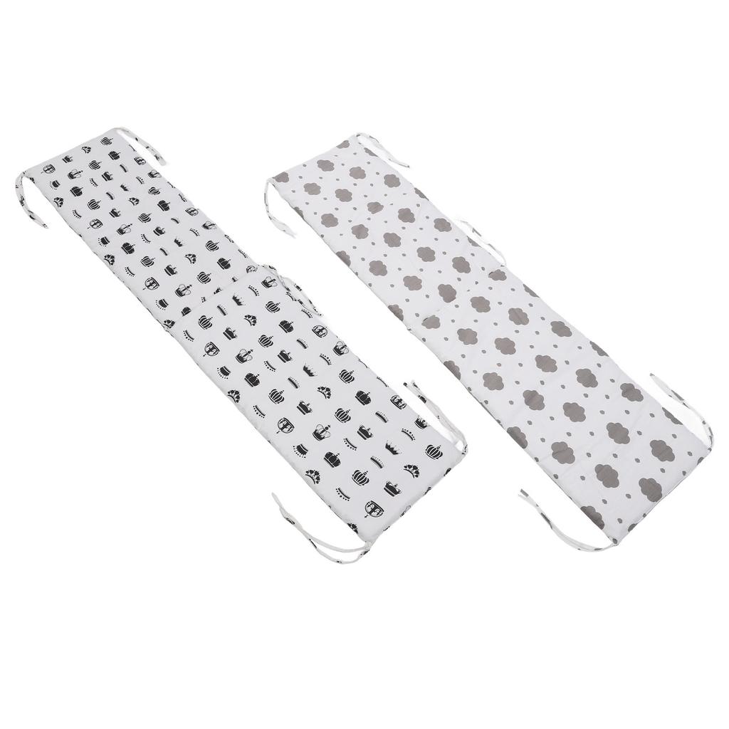 Baby Cot Bumper Pure Cotton Soft Anti Collision Prevent Falling Crib Around Cushion Infant Bed Guard