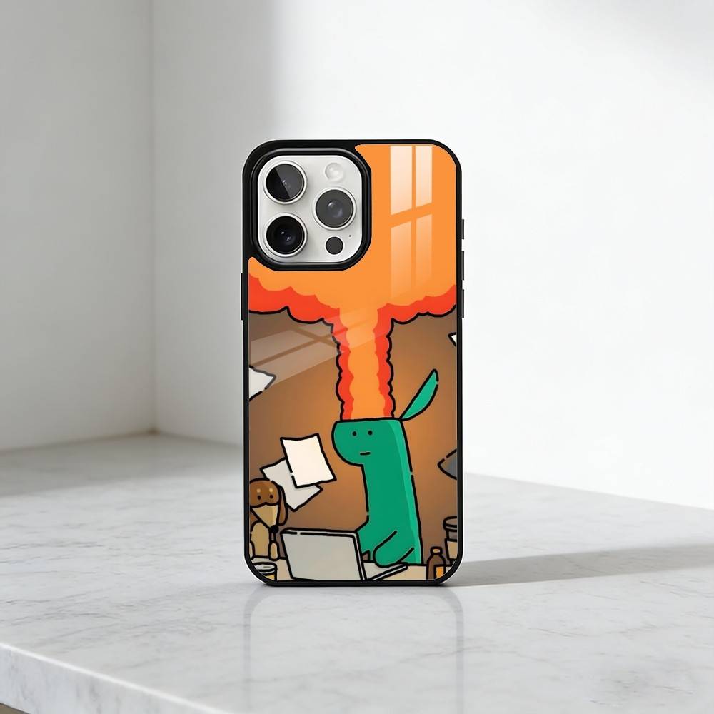 Meme B-Brachio Printed Phone Case For iPhone17,16,15,14,13 Plus,Pro Max Magnetic For Magsafe Wireless Charging