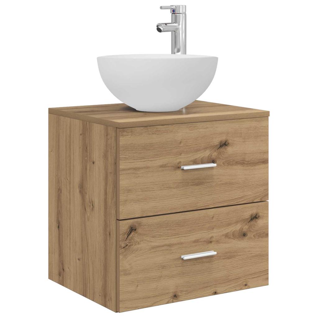 Bathroom Cabinet Set 5 pcs Artisan Oak 50 x 14.5 x 70 cm