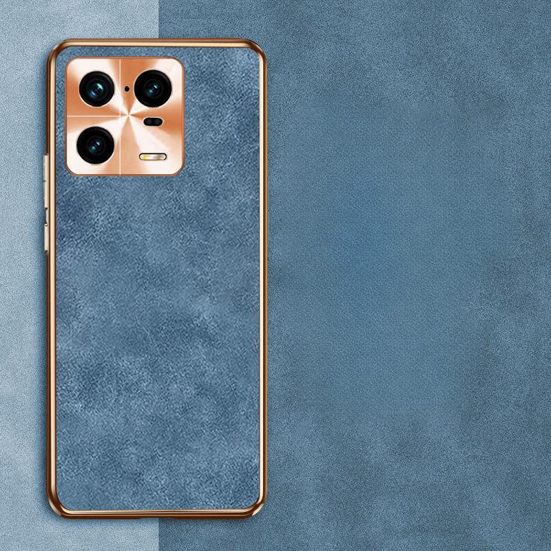 Кожаный чехол-книжка для Xiaomi 15: Совместимо с 14 Pro, 12sp, 11 Ultra; Премиальная защита из овчины