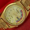 ОТРЕСТАВРИРОВАННЫЕ ВИНТАЖНЫЕ МУЖСКИЕ ЗОЛОТЫЕ ЧАСЫ SEIKO 5 AUTOMATIC 6309A JAPAN a298792-2