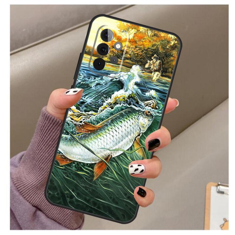 Рыболовный чехол для Samsung Galaxy A34 A54 A14 A06 A16 A26 A36 A56 A12 A32 A52 A13 A33 A53 A15 A35 A55