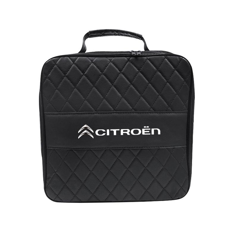 Electric Car Charger Storage Bag Charging Cable Handled Bag For Citroen C3 C5 AIRCROSS C5X C4 e-C4 X e-C3 Berlingo C-Elysee C1