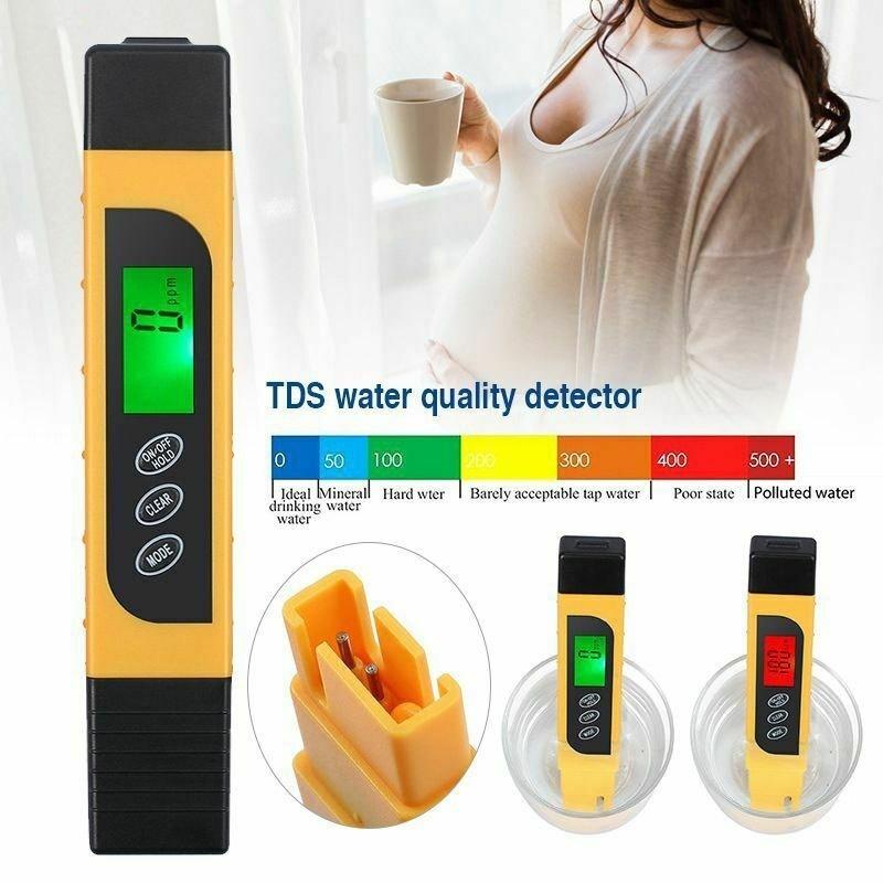 3 в 1 Интеллектуальное многофункциональное устройство для проверки качества воды с подсветкой Ручка-детектор