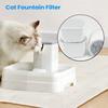 Сменные фильтры для фонтанчика для домашних животных, многослойные, для фильтрации воды для кошек, 12 штук, адсорбция запахов, для питья котят и щенков