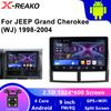 Android 13 для Jeep Grand Cherokee II WJ 1998 - 2004 Видео Carplay Радио Мультимедиа DVD GPS BT 2din Стерео WIFI QLED Экран